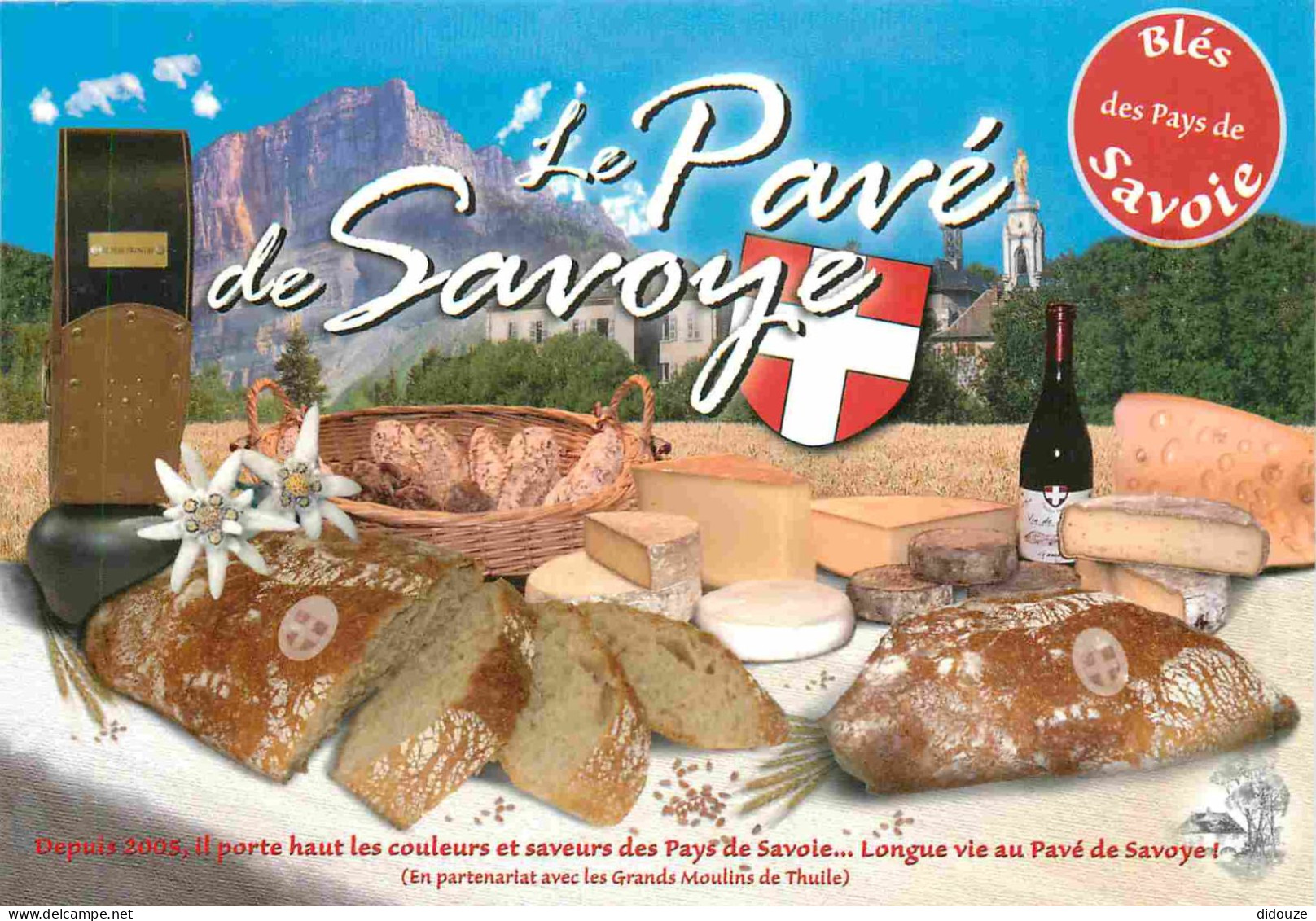 Recettes De Cuisine - Pavé De Savoye - Gastronomie - CPM - Carte Neuve - Voir Scans Recto-Verso - Recettes (cuisine)