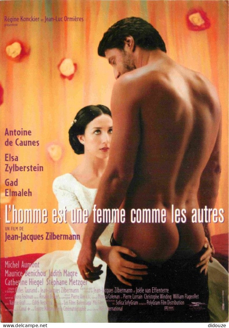 Cinema - Affiche De Film - L'homme Est Une Femme Comme Les Autres - Antoine De Caunes - Elsa Zylberstein - CPM - Carte N - Plakate Auf Karten