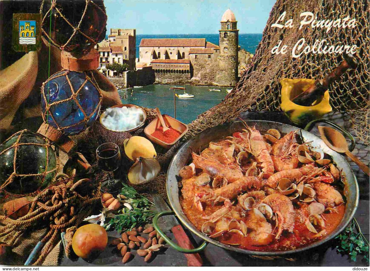 Recettes De Cuisine - Pinyata De Collioure - Gastronomie - CPM - Voir Scans Recto-Verso - Recettes (cuisine)