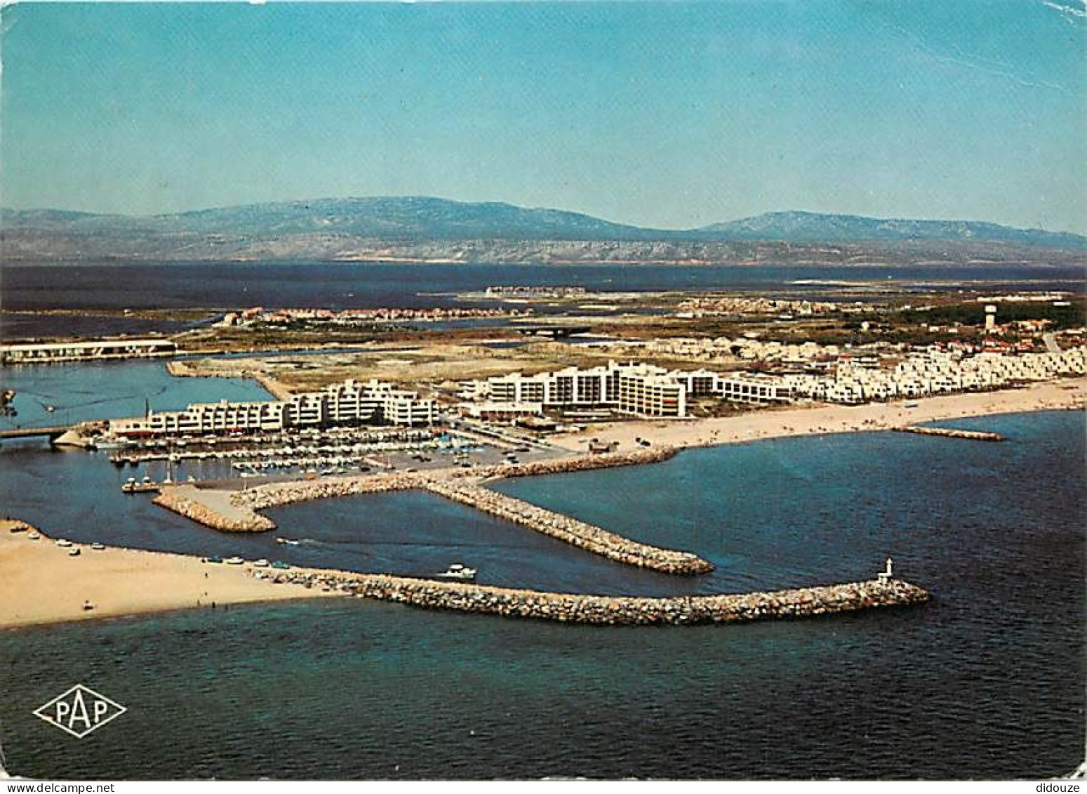 66 - Port Barcarès - Vue Générale Aérienne - Le Port - L'Etang - Les Corbières - CPM - Voir Scans Recto-Verso - Port Barcares