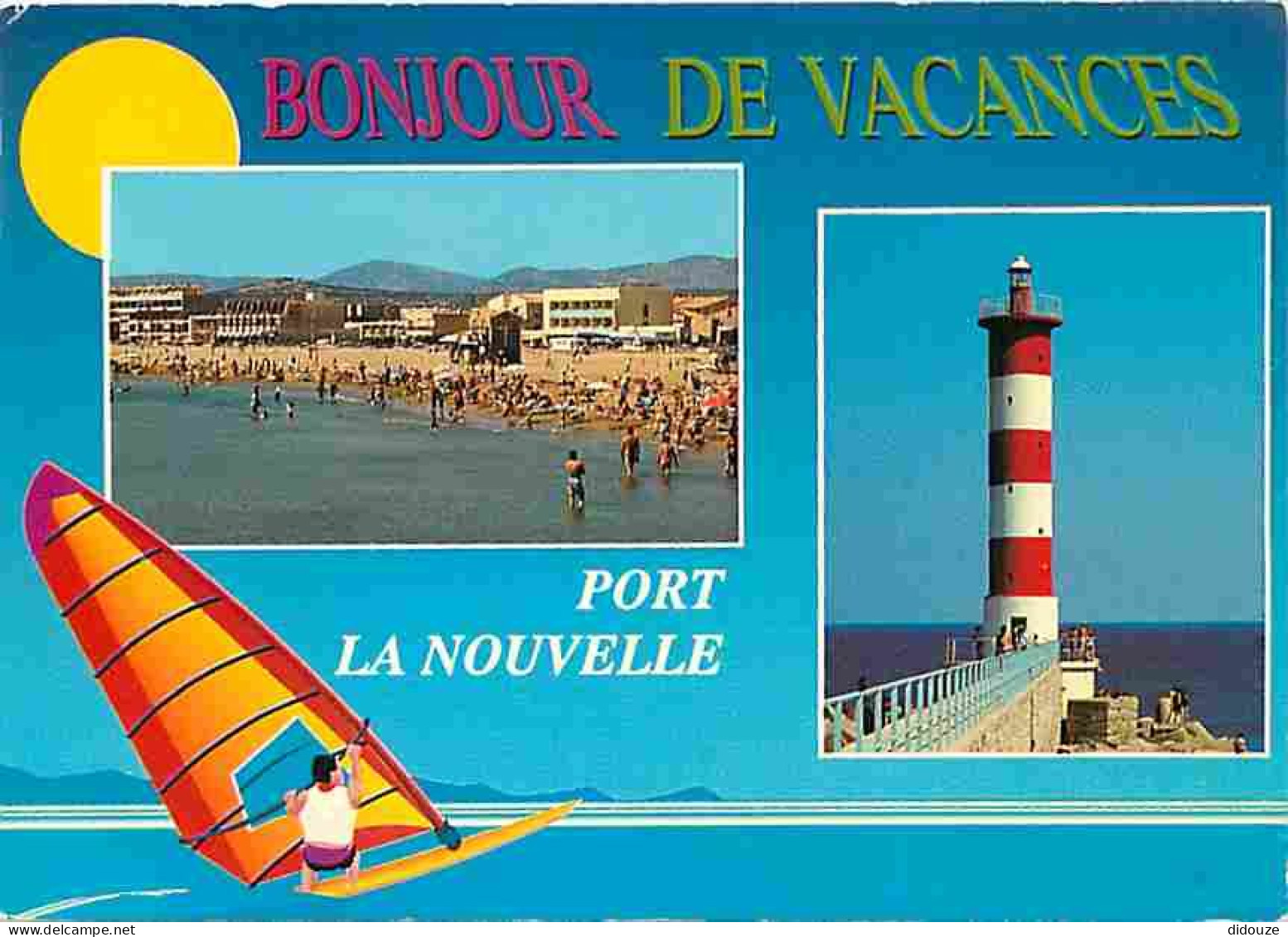 11 - Port La Nouvelle - Multivues - Scènes De Plage - Phare - Flamme Postale De Port La Nouvelle - CPM - Voir Scans Rect - Port La Nouvelle