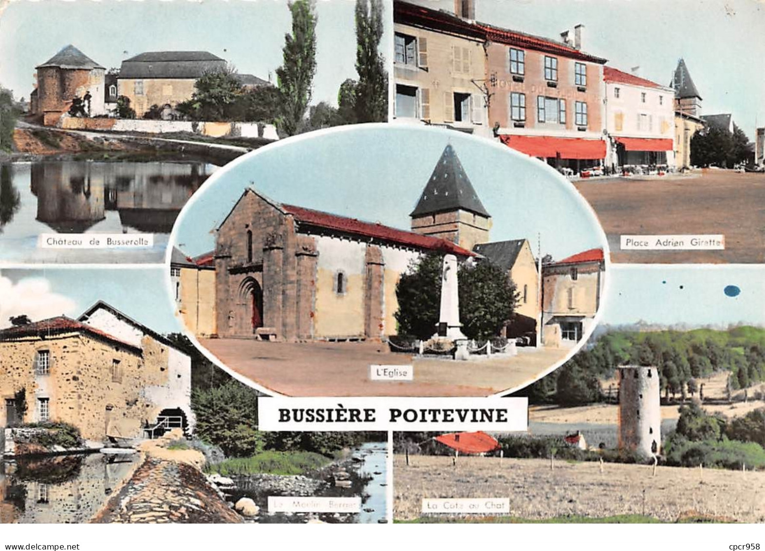 87.AM11059.Bussière Poitevine.Vue Générale.Edit Artaud.CPSM 15x10 Cm - Bussiere Poitevine