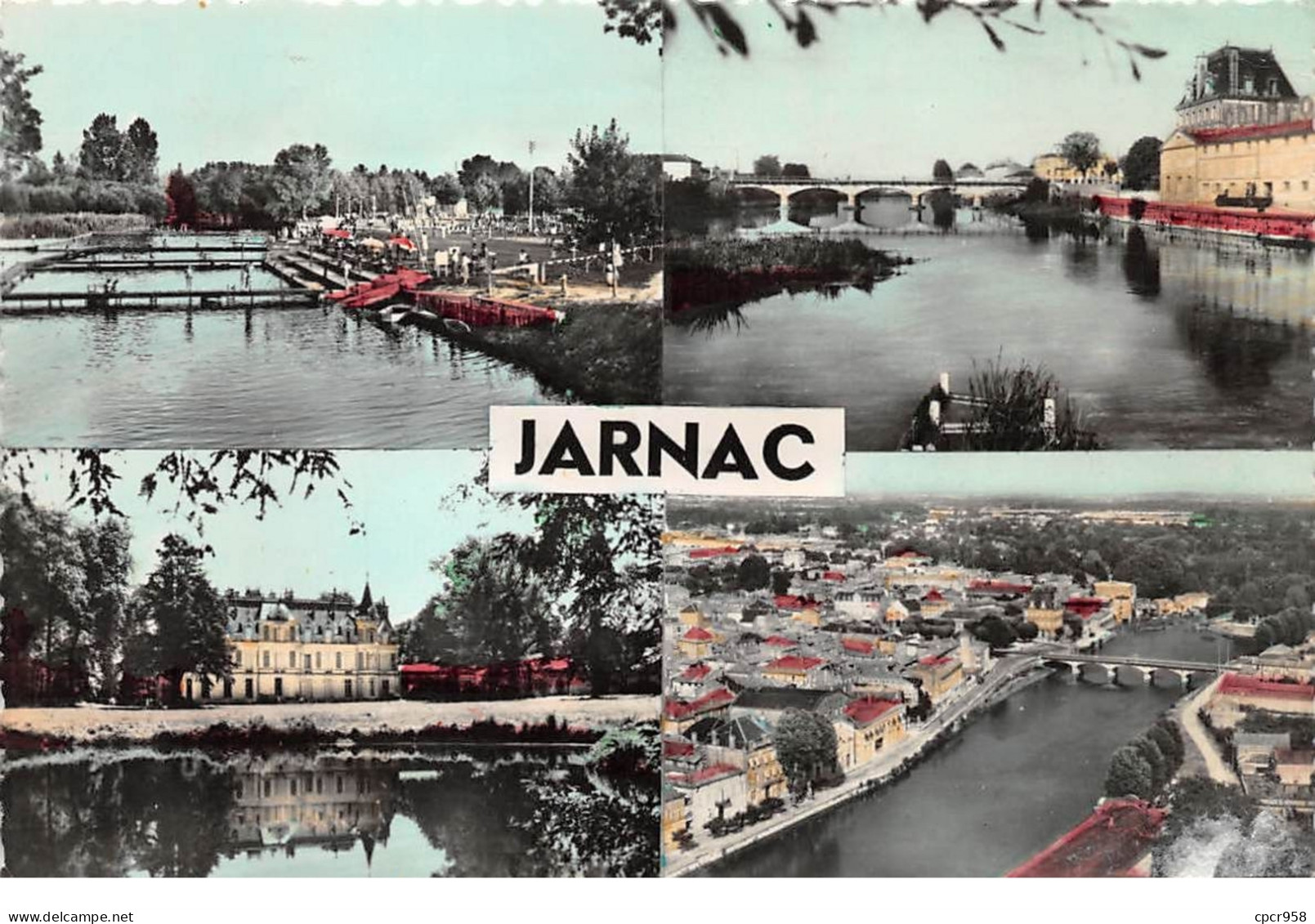 16.AM10576.Jarnac.Vue Générale.Edit Van Eyk-Rouleau.446.CPSM 15x10 Cm - Jarnac