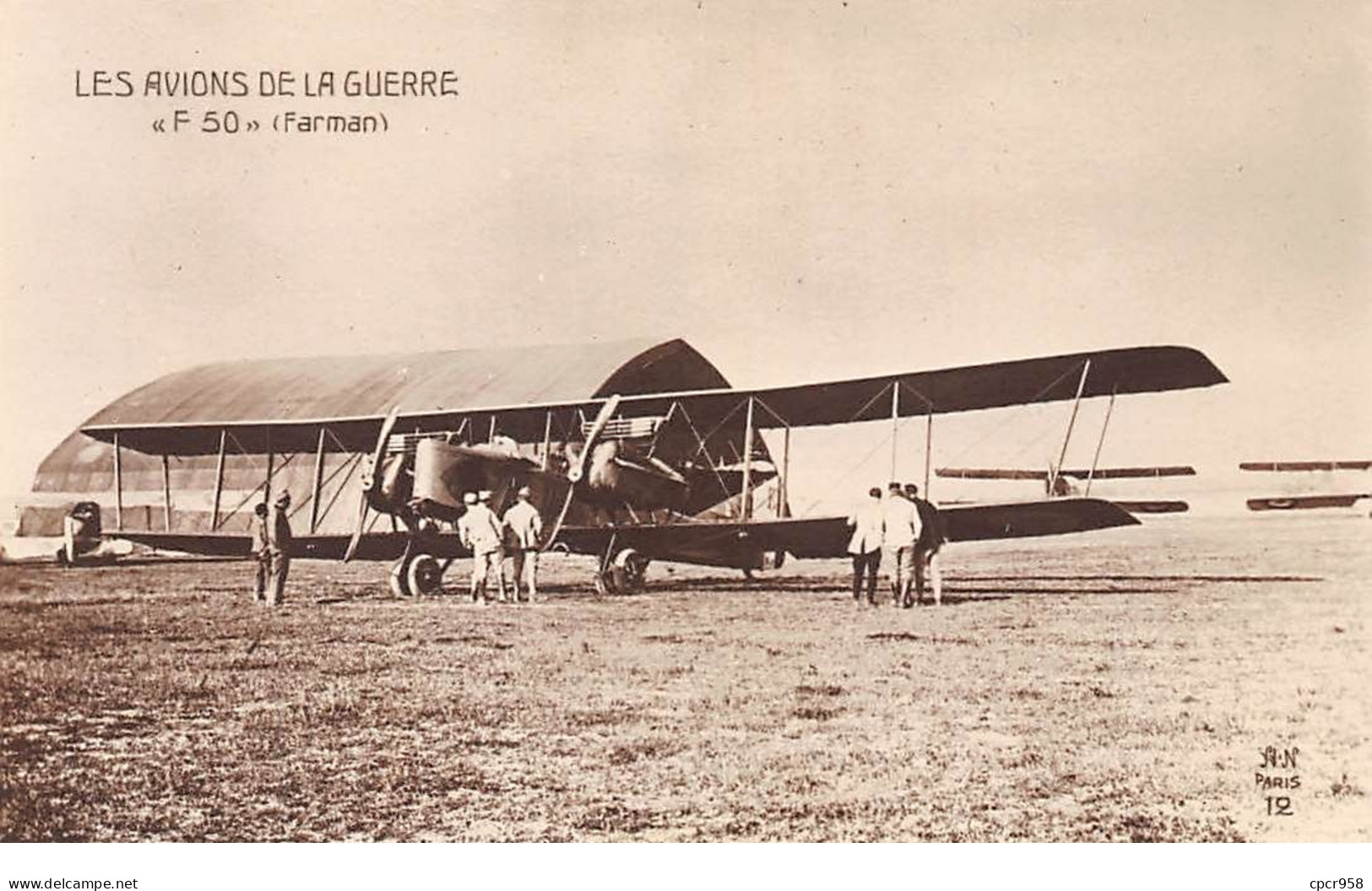 Aviation - N°73592 - Les Avions De La Guerre - F.50 Farman - 1914-1918: 1st War