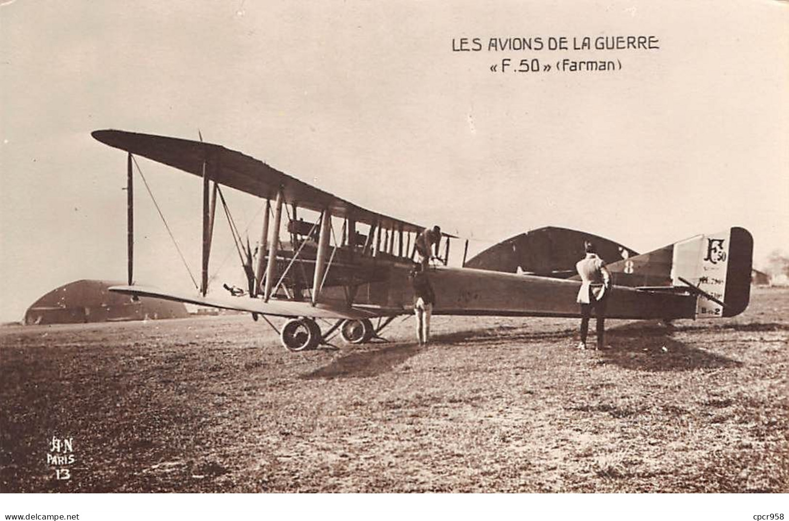 Aviation - N°73582 - Les Avions De La Guerre - F.50 Farman - 1914-1918: 1ère Guerre