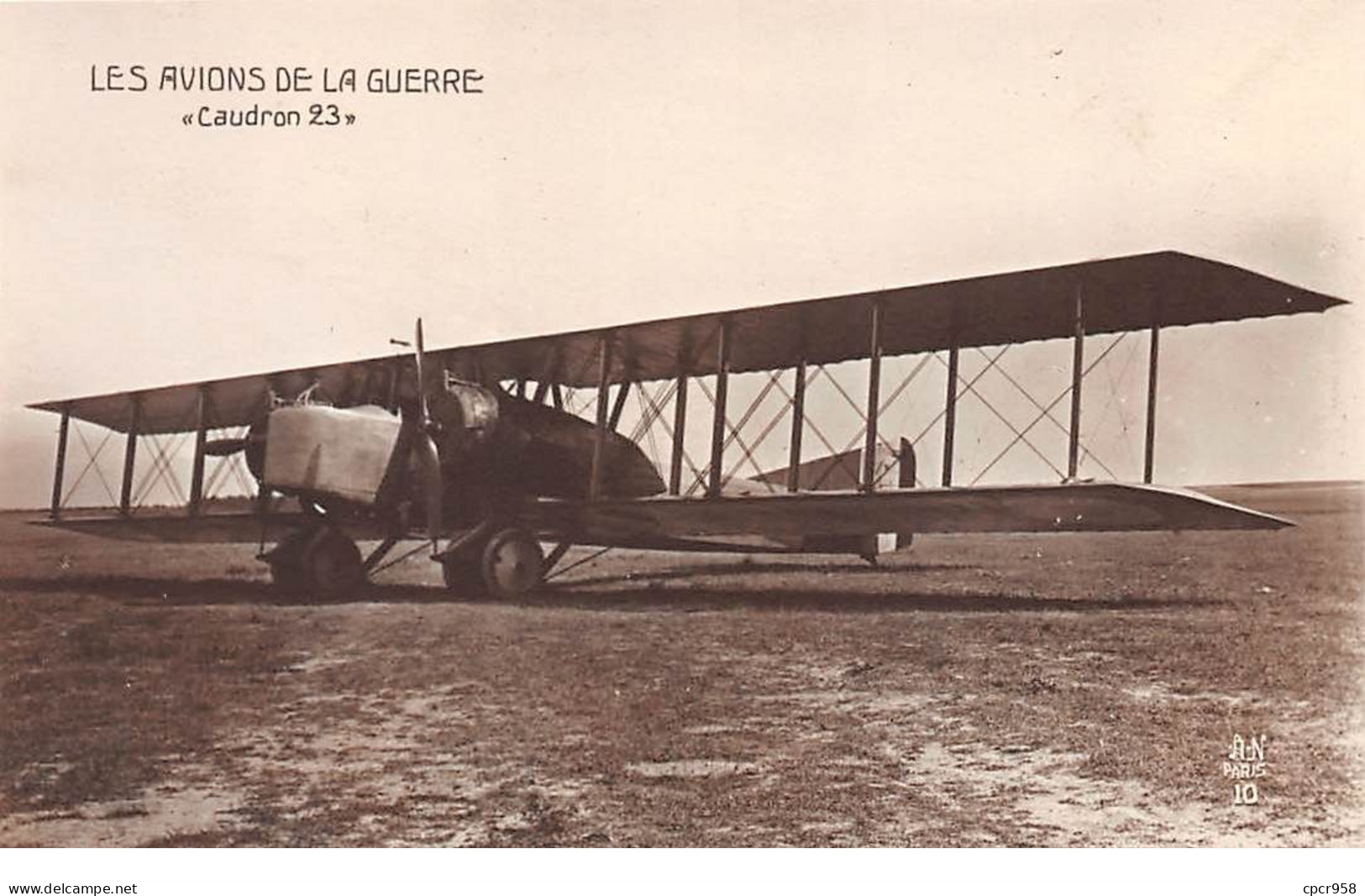 Aviation - N°73578 - Les Avions De La Guerre - Caudron 23 - 1914-1918: 1st War