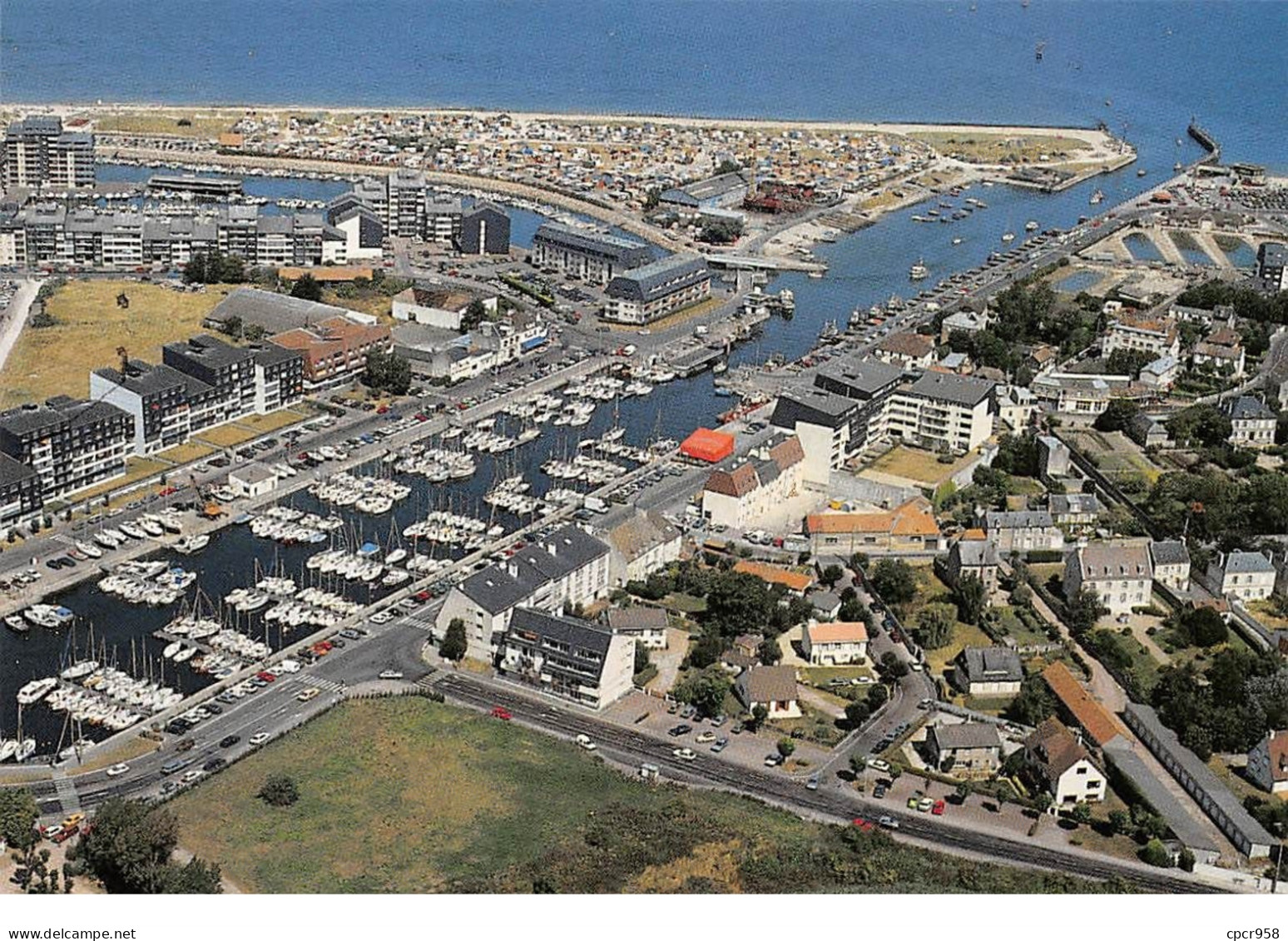 14.AM10064.Courseulles Sur Mer.Vue Générale.Edit Dubray.638/14.CPSM 15x10 Cm - Courseulles-sur-Mer