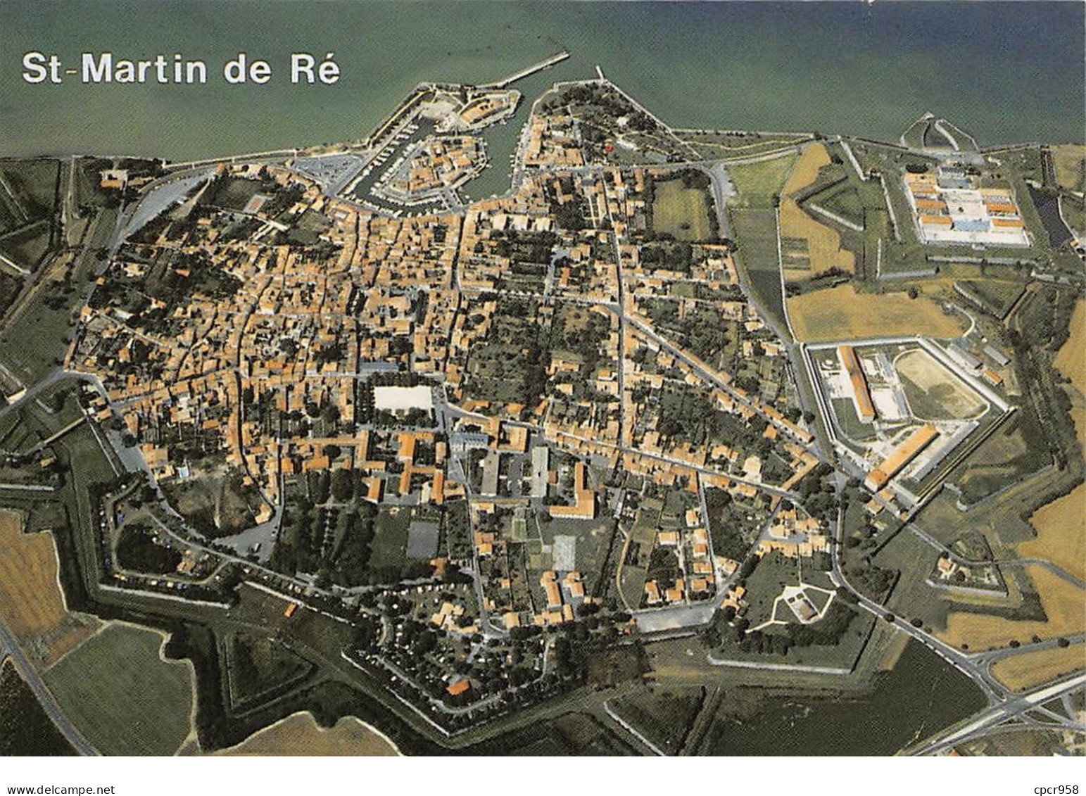 17.AM10098.Saint Martin De Ré-Ile De Ré.Vue Générale.Edit Dubray.405/17.CPSM 15x10 Cm - Saint-Martin-de-Ré