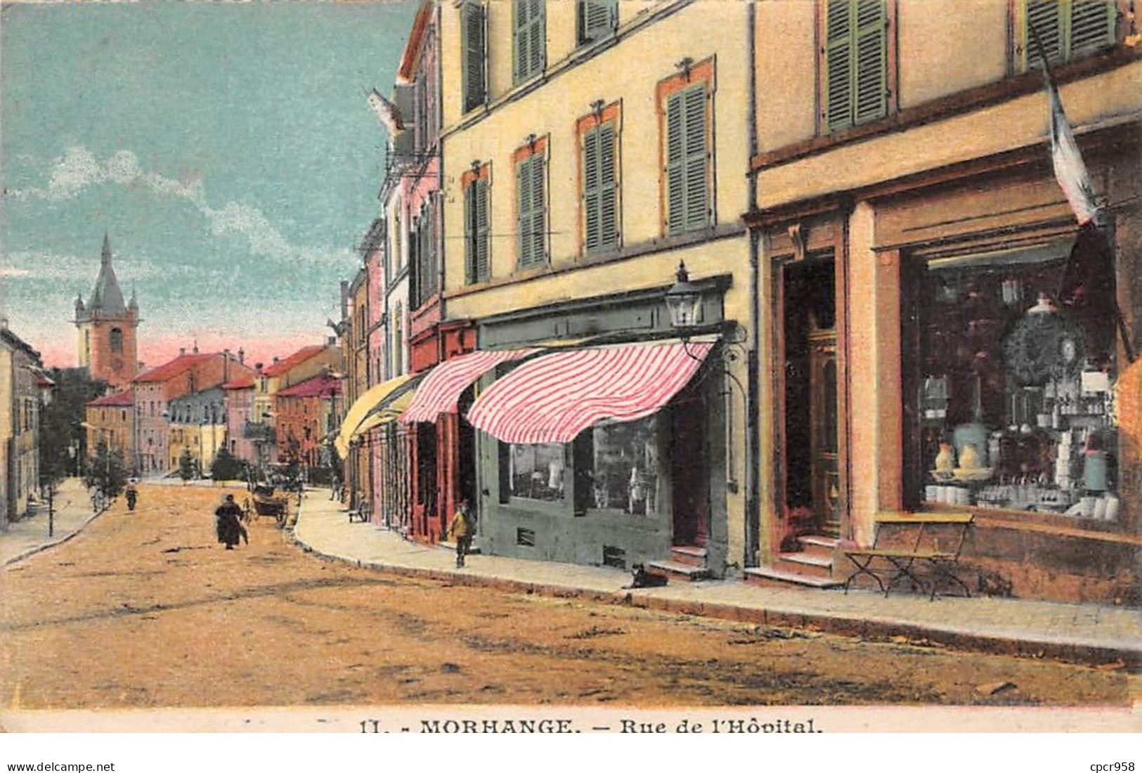 57 - N°75852 - MORHANGE - Rue De L'Hôpital - Morhange