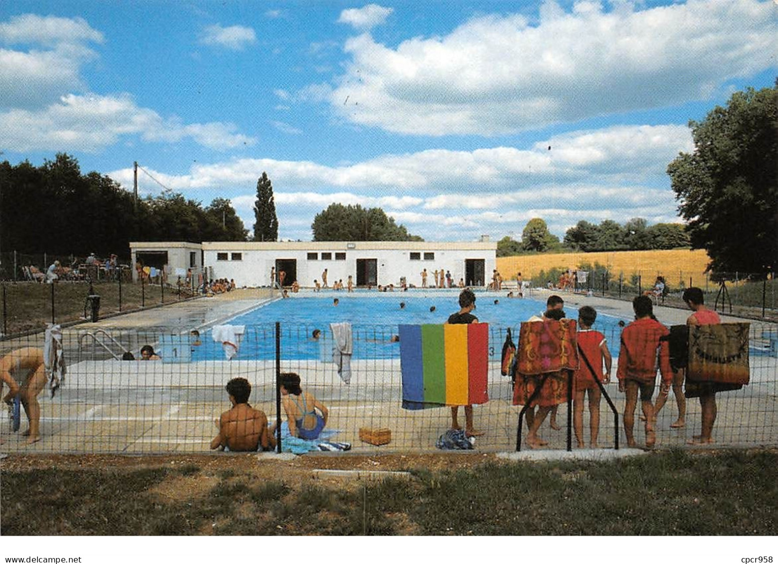 79.AM10396.Sauze-Vaussais.La Piscine Municipale.Edit Artaud.27/79.CPSM 15x10 Cm - Sauze Vaussais