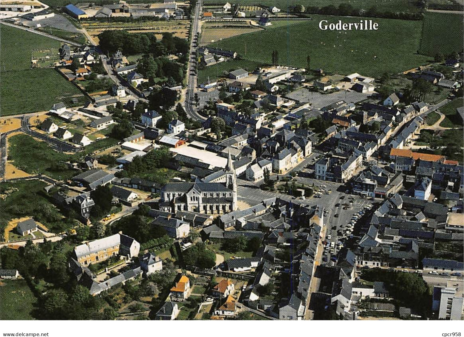 76.AM10369.Goderville.Vue Générale.Edit Dubray.220/76.CPSM 15x10 Cm - Goderville