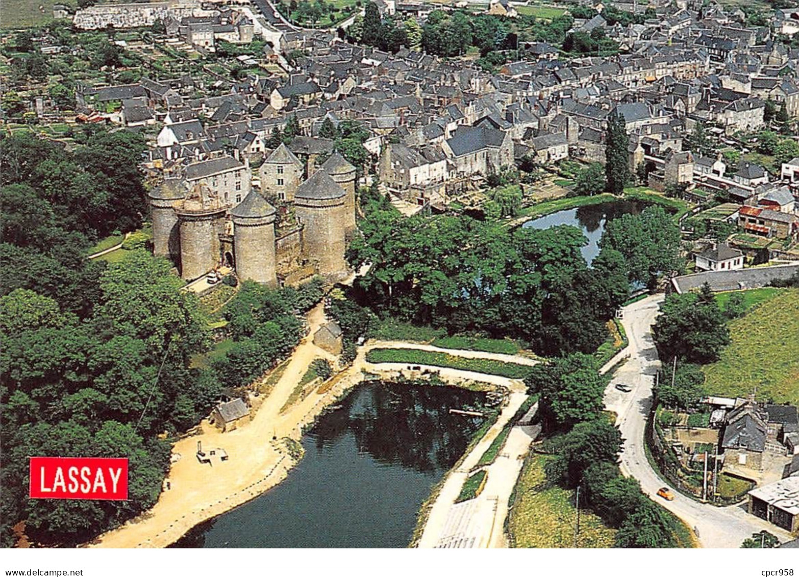 53.AM10330.Lassay.Vue Générale.Edit Dubray.131/53.CPSM 15x10 Cm - Lassay Les Chateaux