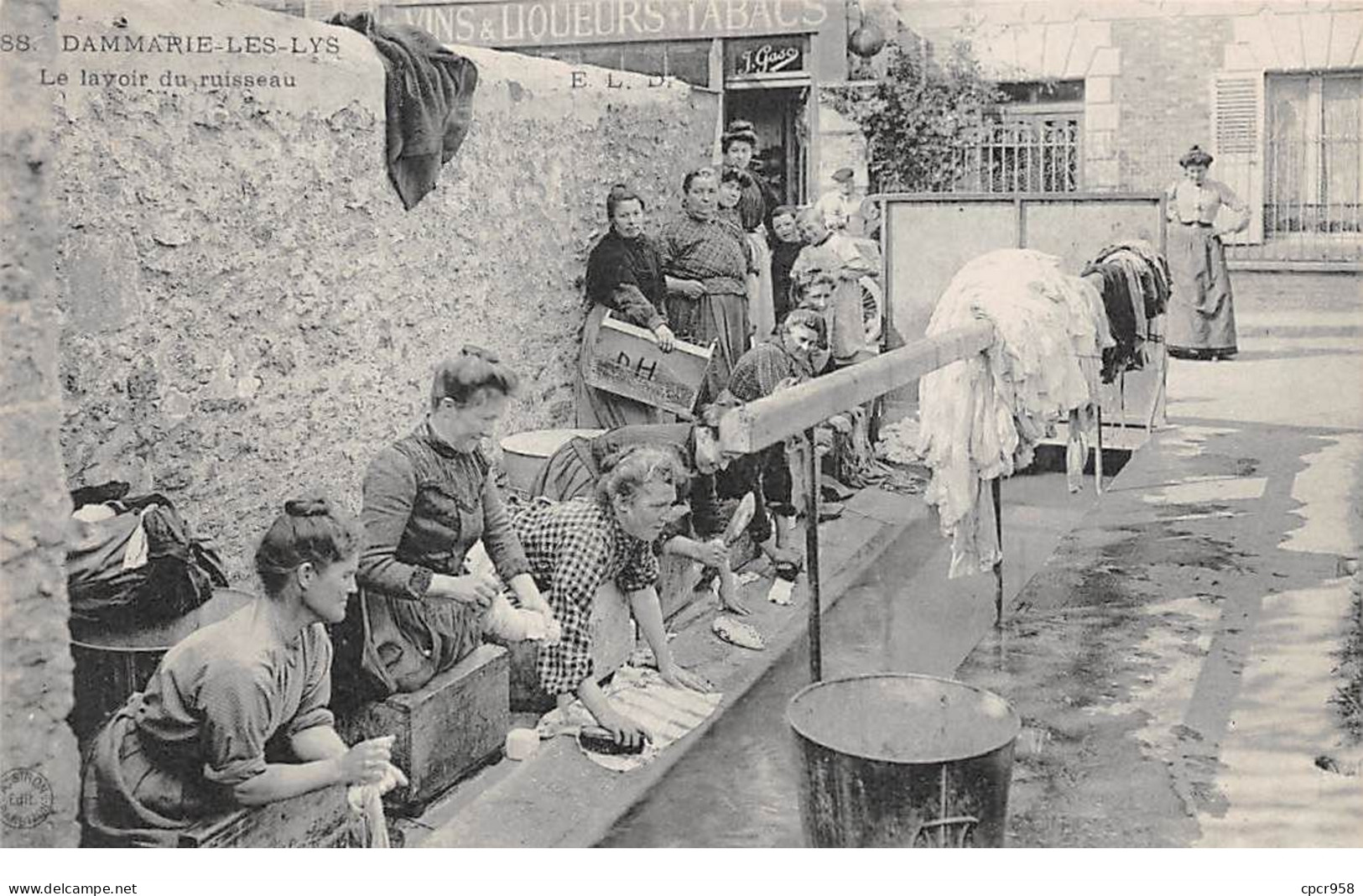 77 - N°74430 - DAMMARIE LES LYS - Le Lavoir Du Ruisseau - Lavandières - Dammarie Les Lys