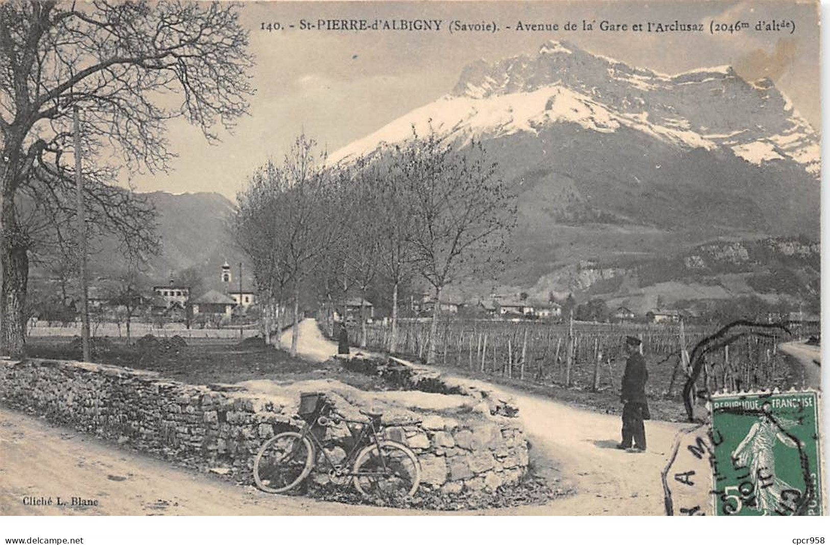 73 - N°74388 - SAINT-PIERRE D'ALBIGNY - Avenue De La Gare Et L'Arclusaz - Saint Pierre D'Albigny