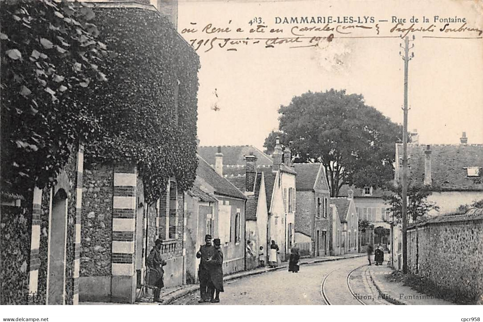 77 - N°74426 - DAMMARIE LES LYS - Rue De La Fontaine - Dammarie Les Lys