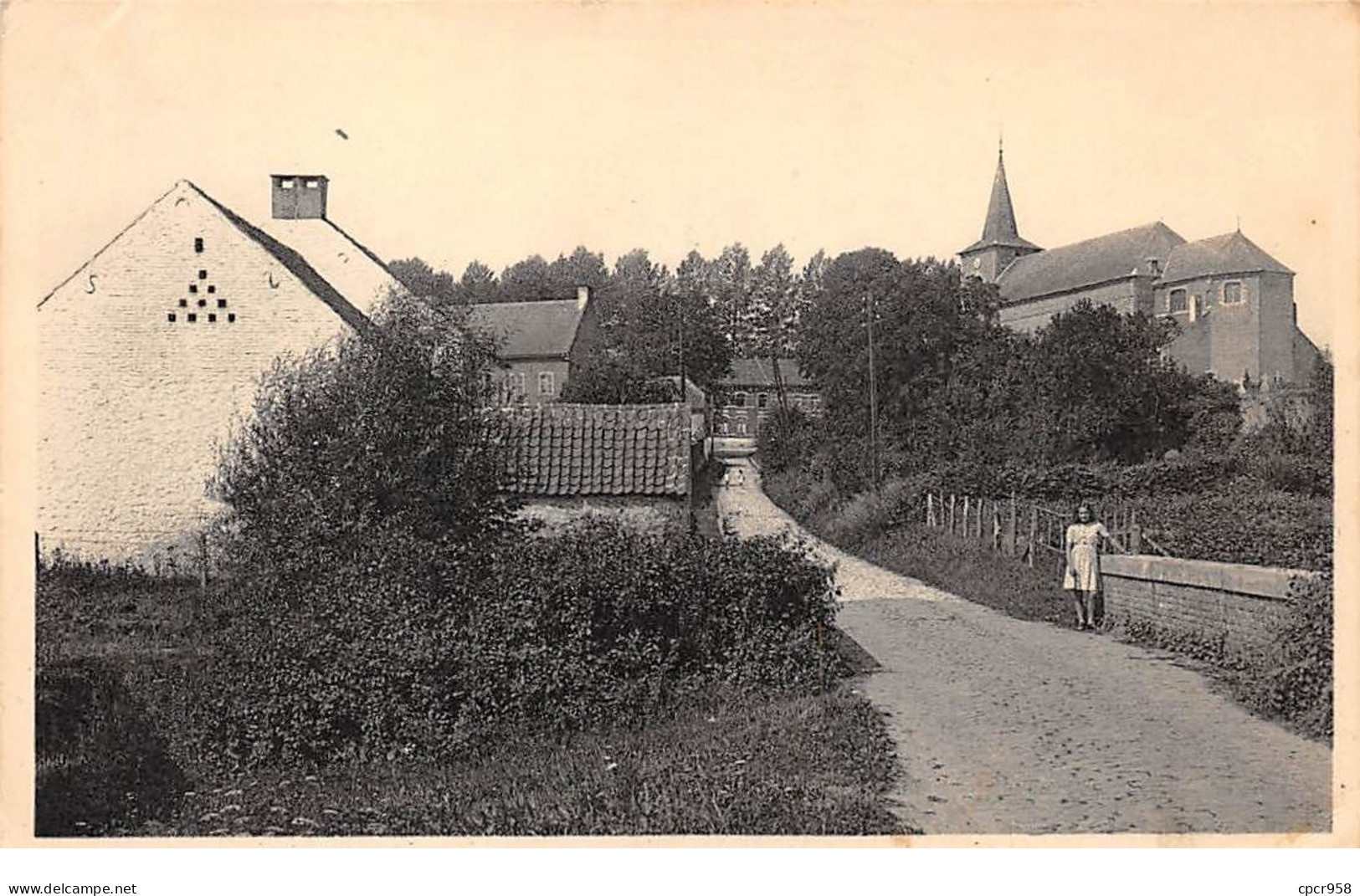 Belgique - N°76003 - CHAUMONT-GISTOUX - BONLEZ - Rue D'en Haut - Chaumont-Gistoux