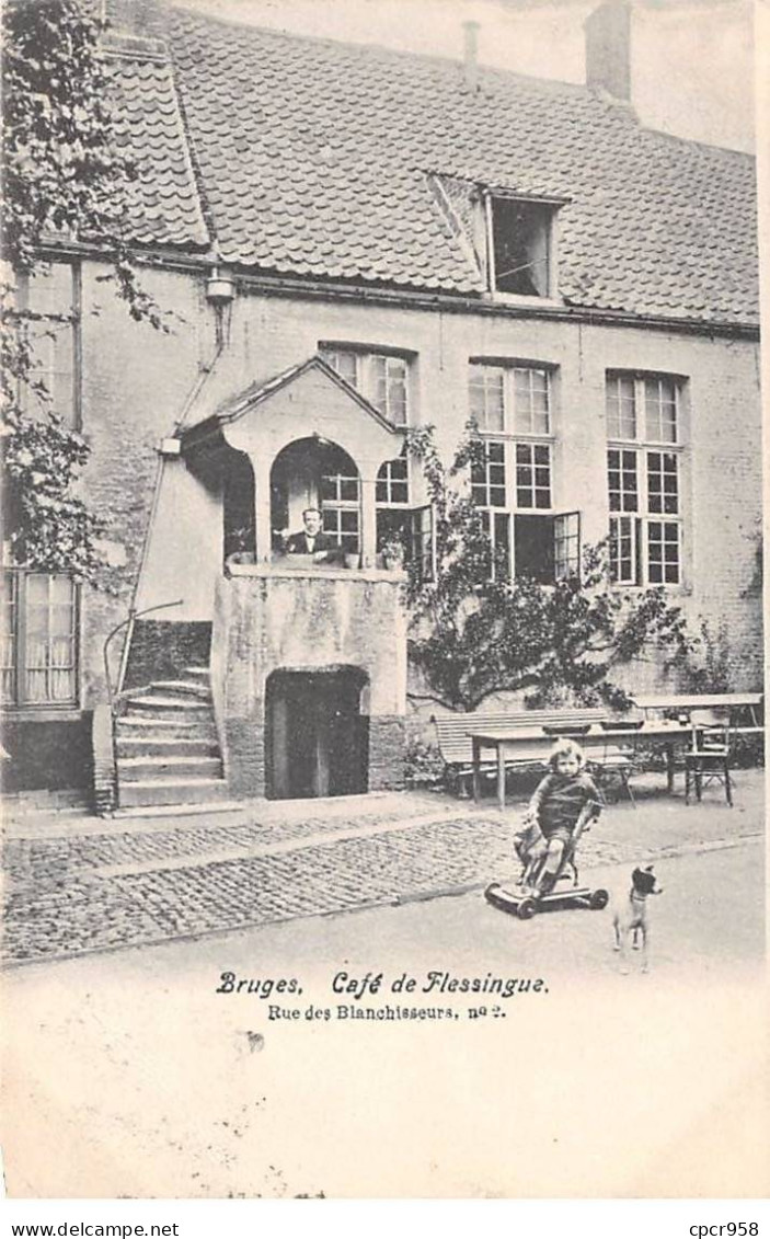 Belgique - N°77164 - BRUGGE - Café De Flessingue - Rue Des Blanchisseurs - Brugge