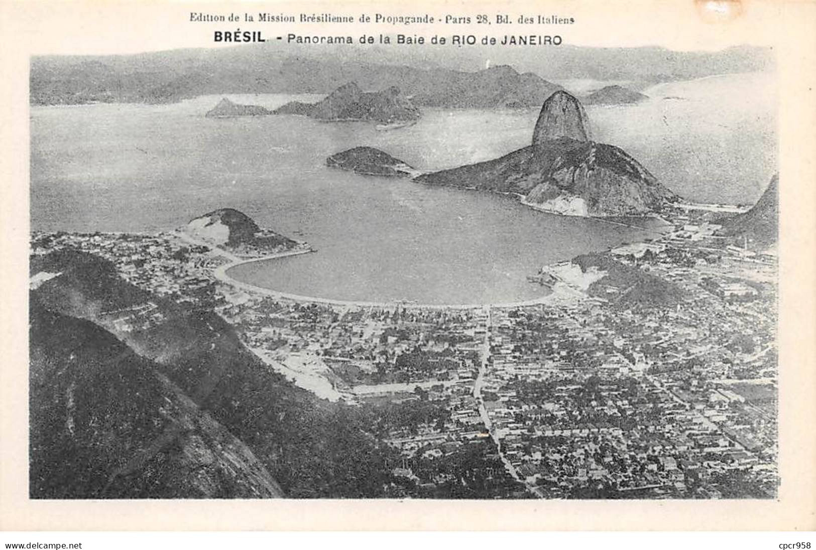 Brésil - N°78132 - Panorama De La Baie De RIO DE JANEIRO - Rio De Janeiro