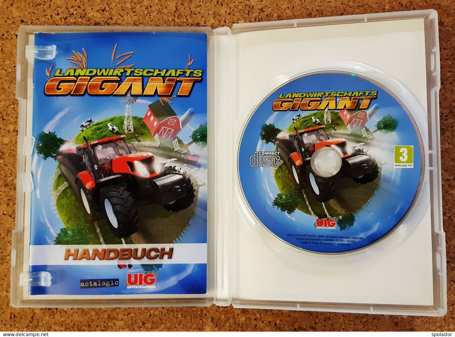 Landwirtschafts Gigant-PC CD-ROM-PC Game-2012 - PC-Games