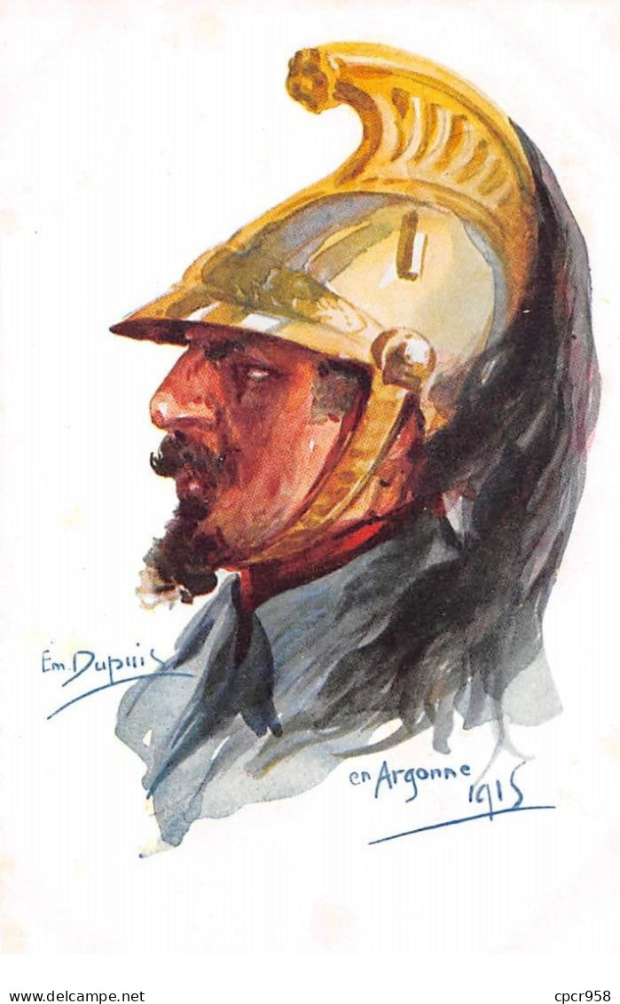 Illustrateur - N°74609 - Emile Dupuis N°3 Nos Poilus - En Argonne 1915 - Dupuis, Emile