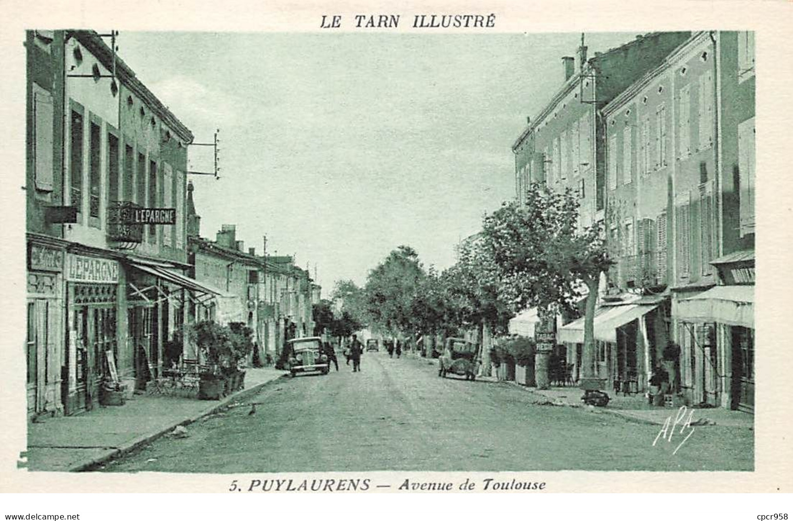 81 - N°74490 - PUYLAURENS - Avenue De Toulouse - Puylaurens