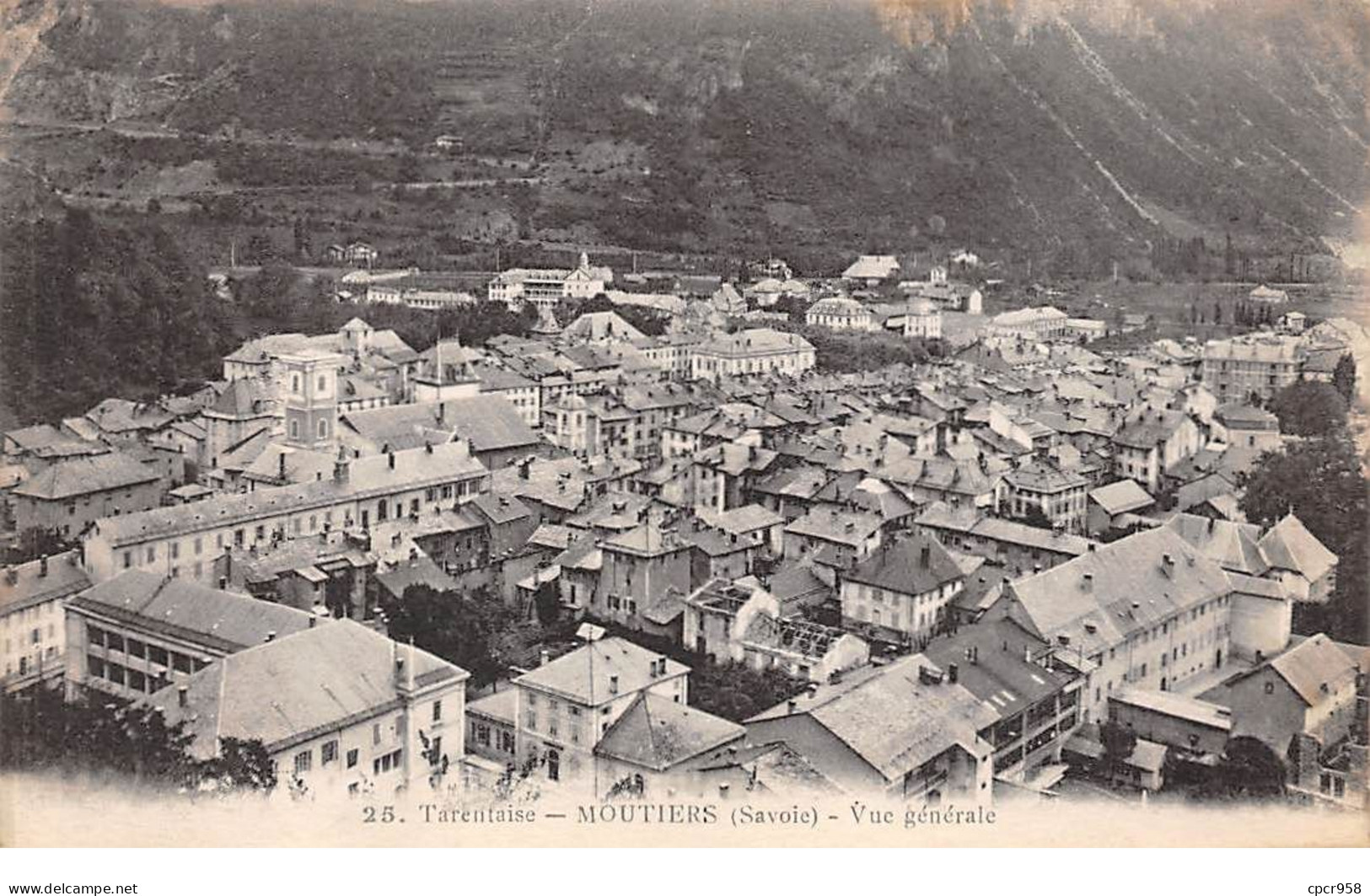 73 - N°75480 - Tarentaise - MOUTIERS - Vue Générale - Moutiers