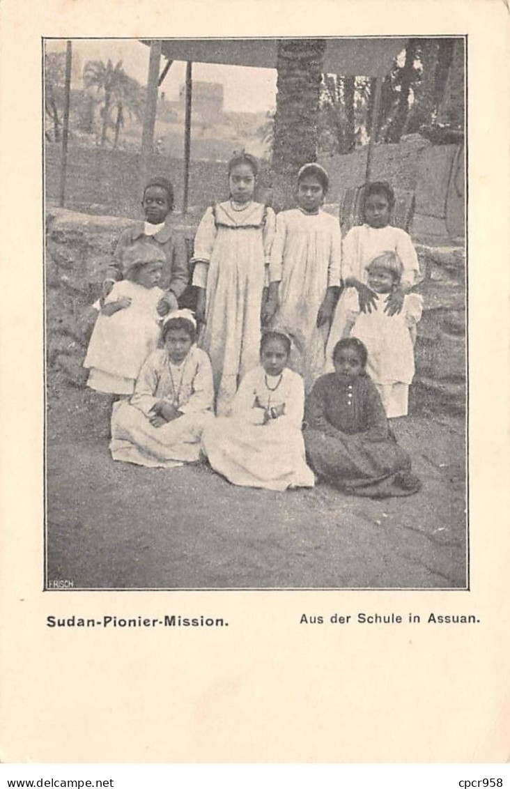 Egypte - N°78387 - Sudan-Pionier-Mission - Aus Der Schule In Assuan - Persone