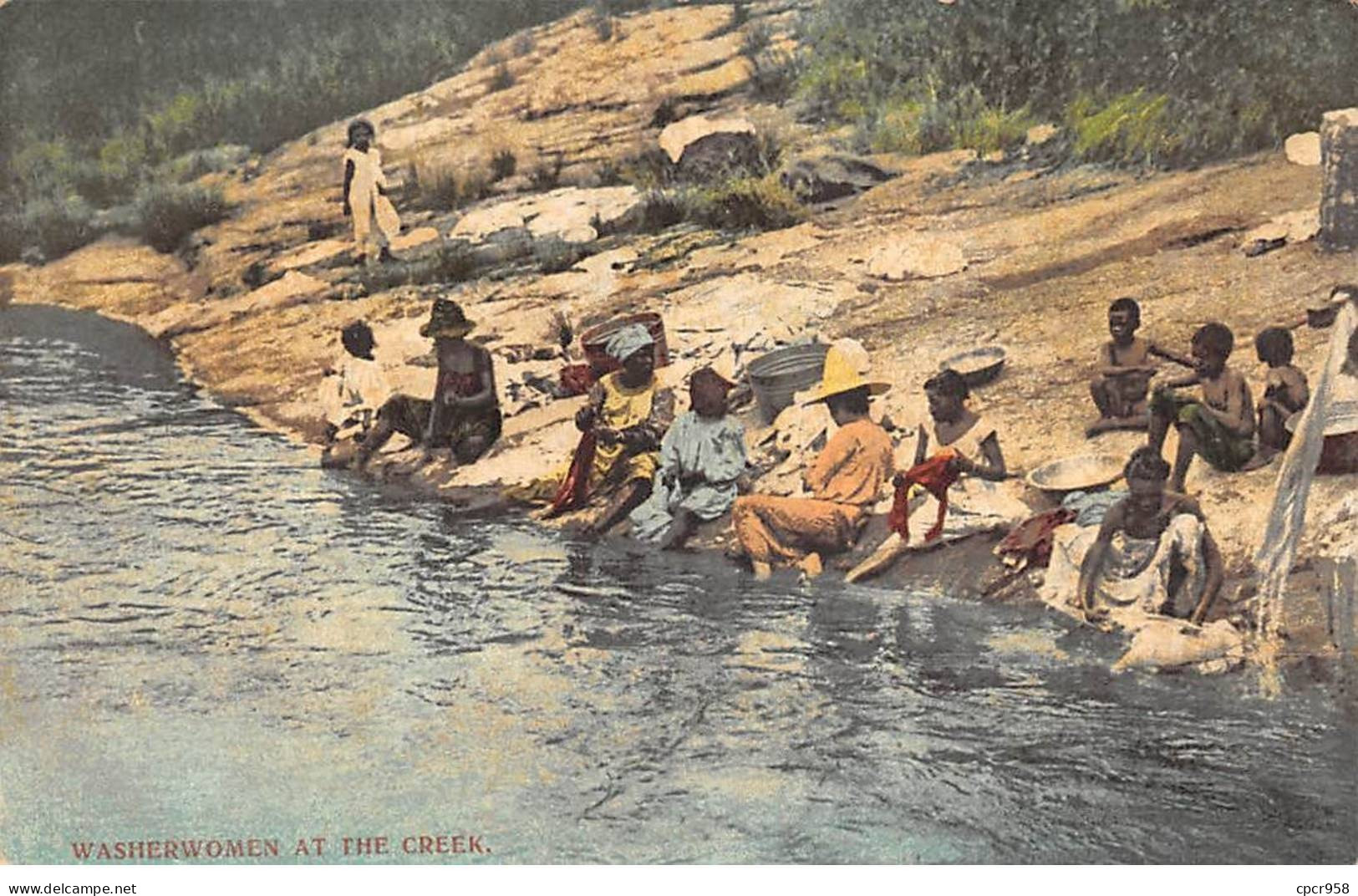 Afrique Du Sud - N°78380 - Washerwomen At The Creek - South Africa