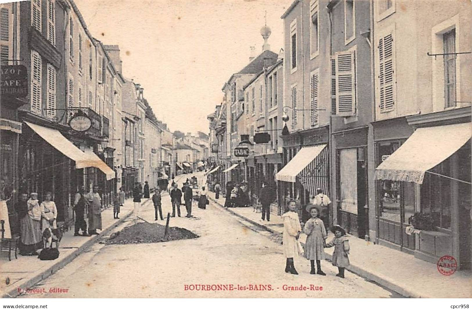 52 - Bourbonne Les Bains - SAN20627 -  Grande Rue - Bourbonne Les Bains