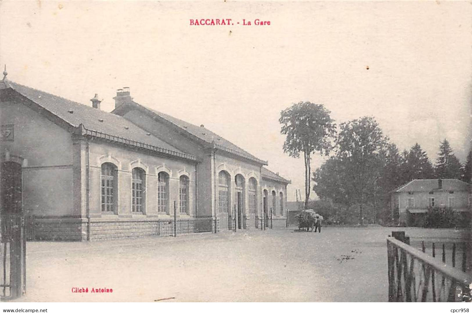 54 - Baccarat - SAN20665 - La Gare - Baccarat