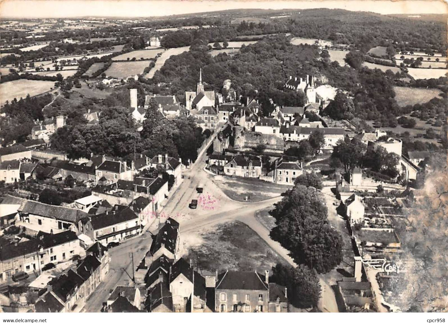 53 - Sainte Suzanne - SAN20638 - Vue Générale - CPSM - En L'état - Sainte Suzanne