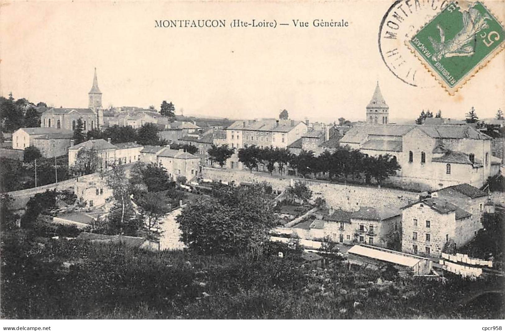 43 - Montfaucon - SAN20543 - Vue Générale - Montfaucon En Velay