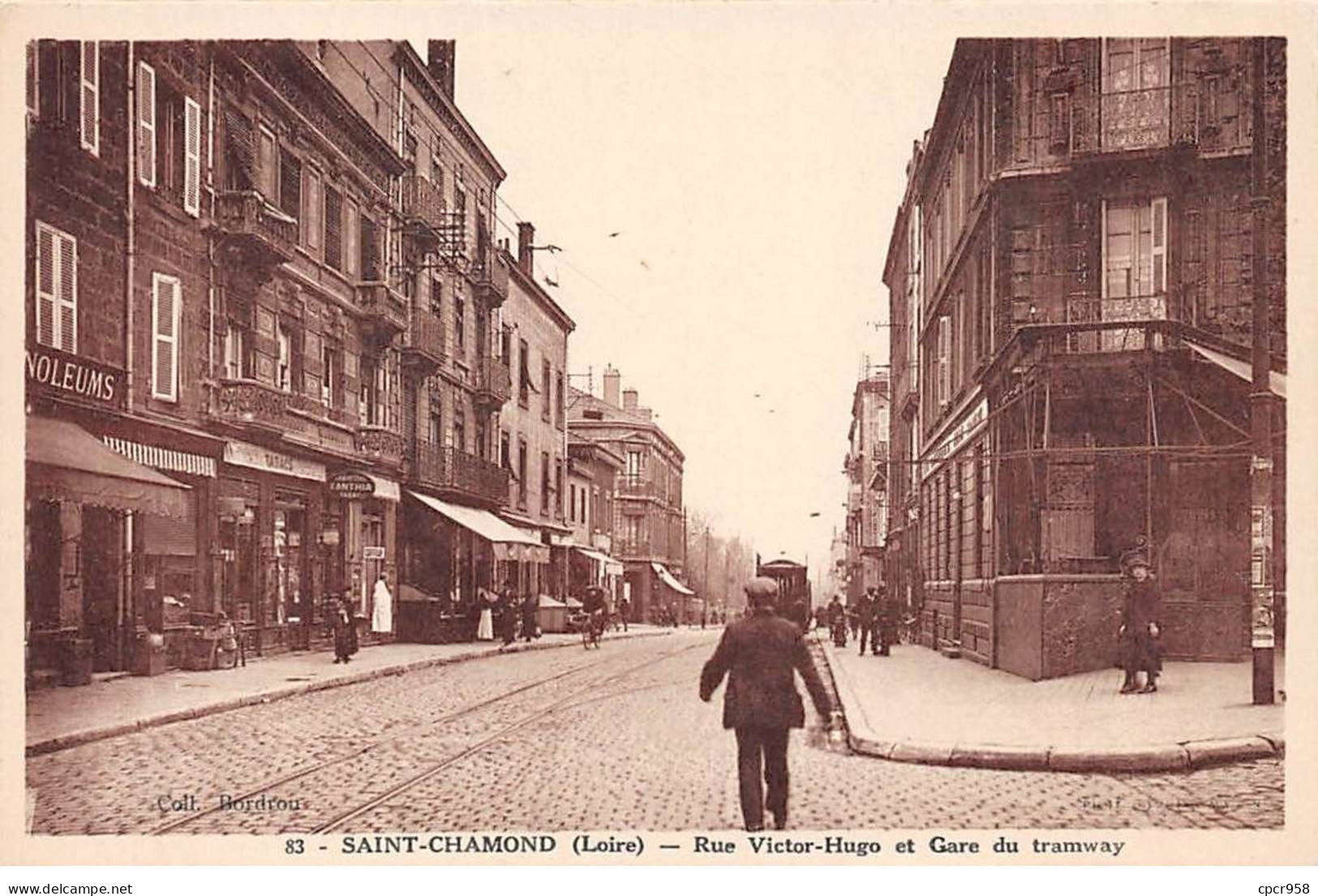 42 - Saint Chamond - SAN20505 - Rue Victor Hugo - Gare Du Tramway - Saint Chamond