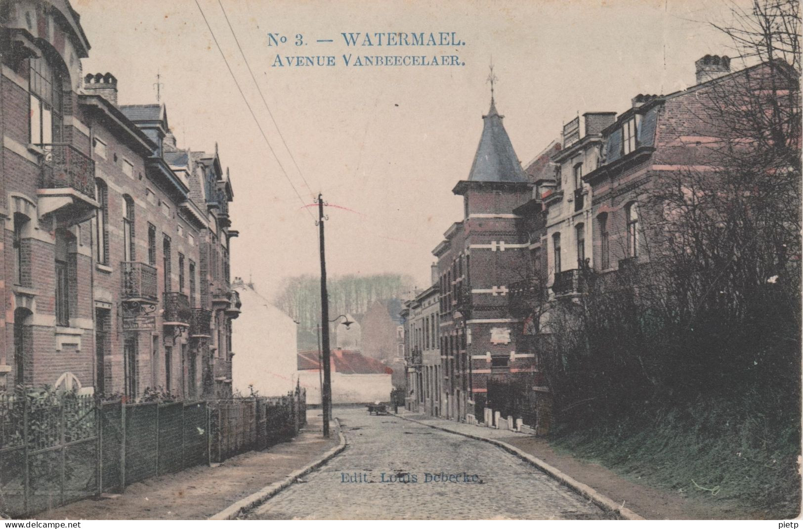 Watermael Avenue Vanbeecelaer - Avenidas, Bulevares