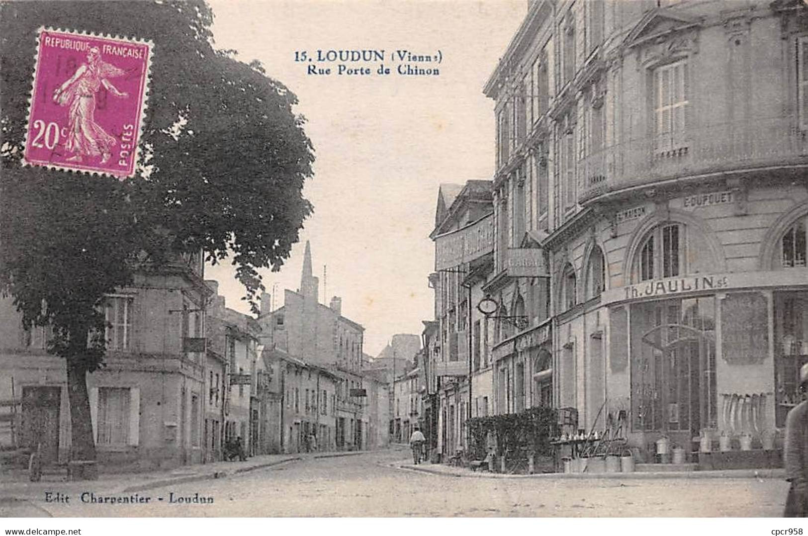 86 - Loudun - SAN21178 - Rue Porte De Chinon - Loudun