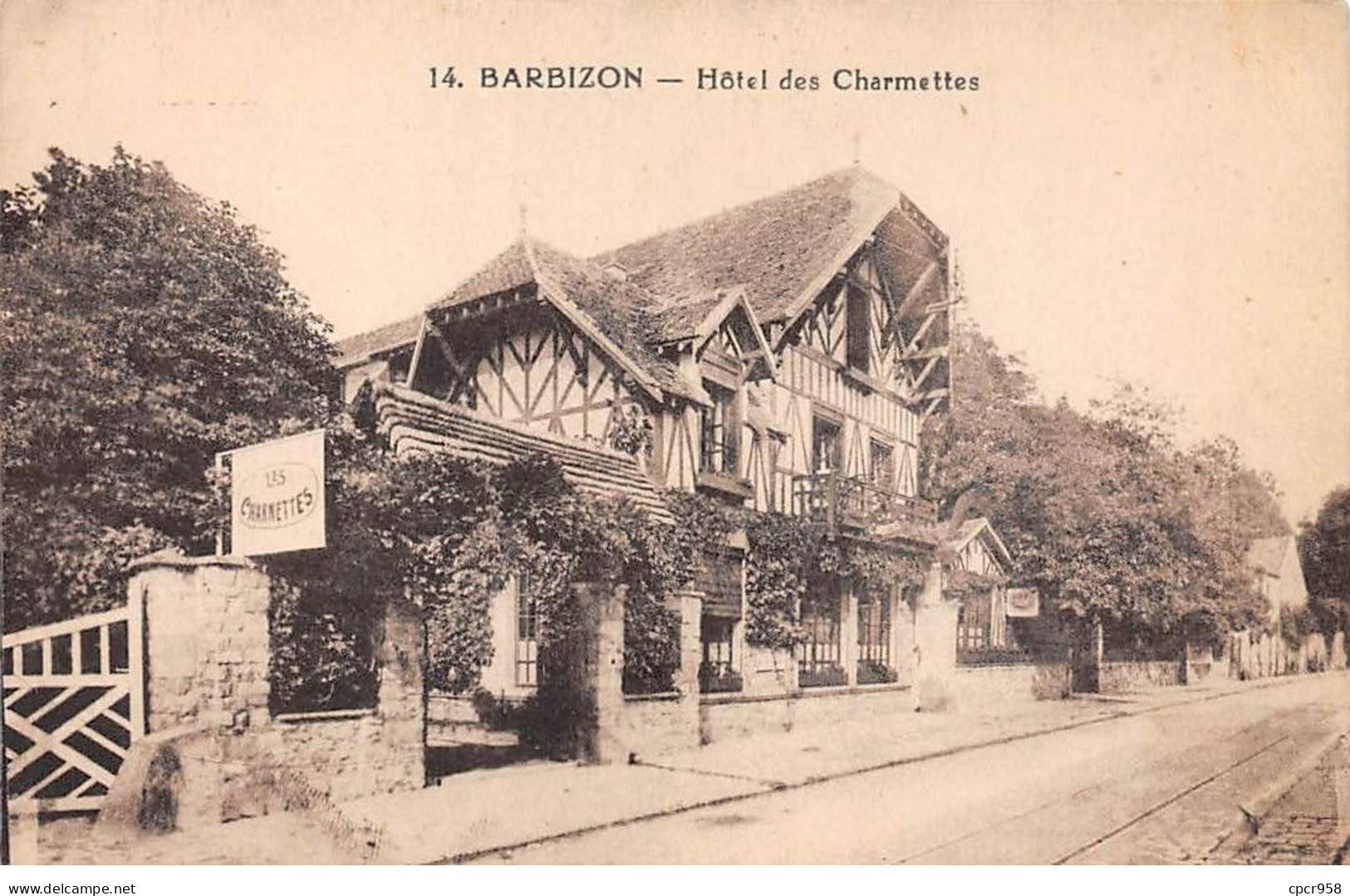 77 - Barbizon - SAN21103 - L'Hôtel Des Charmettes - Barbizon