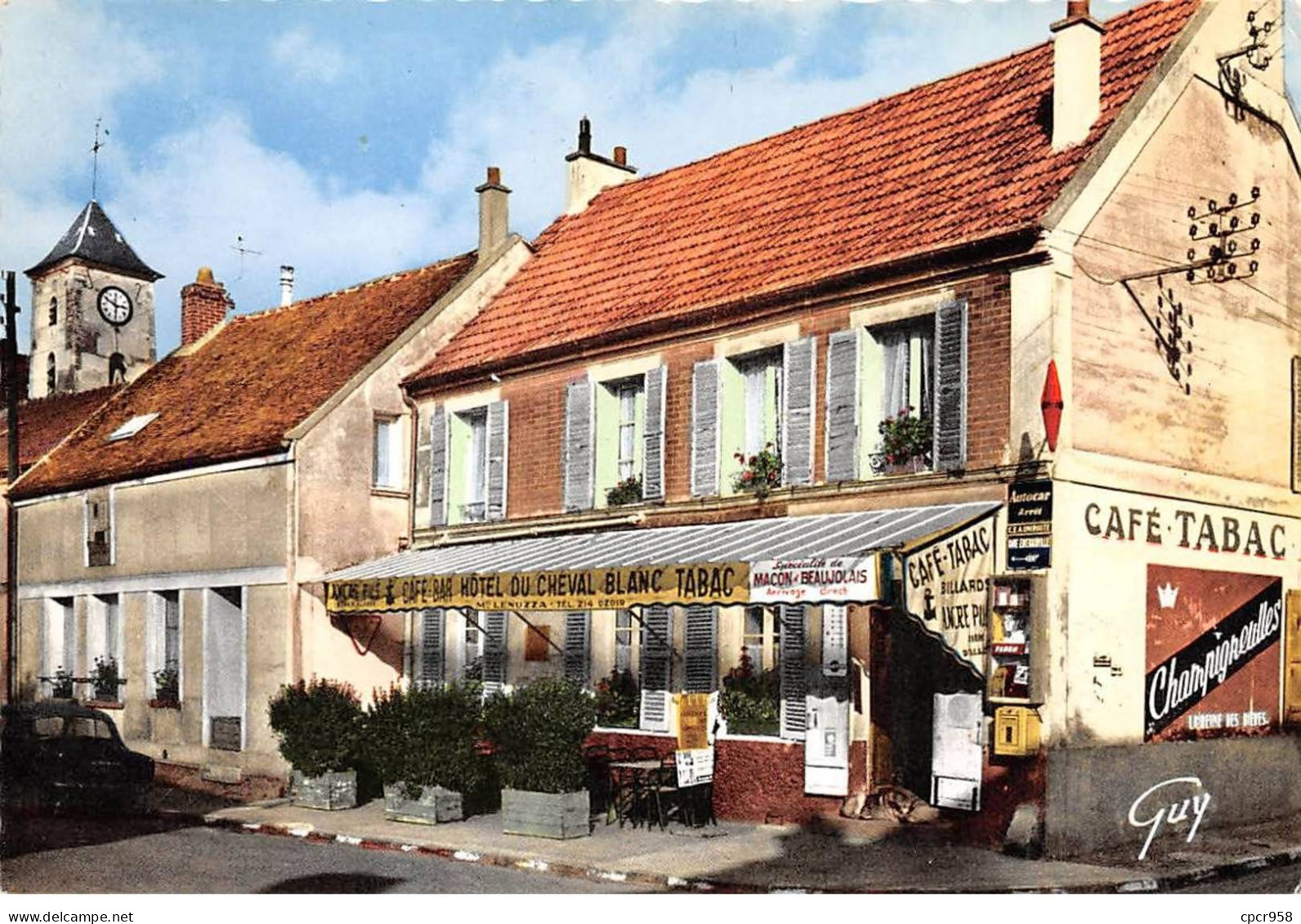 77 - Roissy En Brie - SAN21123 - L'Hôtel Du Cheval Blanc - CPSM - Roissy En Brie