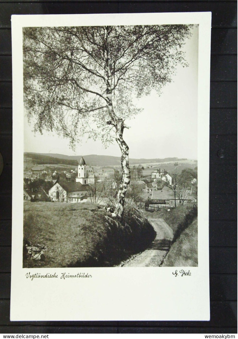 DR:  Ansichtskarte Vom Radium-Bad Brambach (Vogtl.) - Nicht Gelaufen, Um 1937 - Bad Brambach