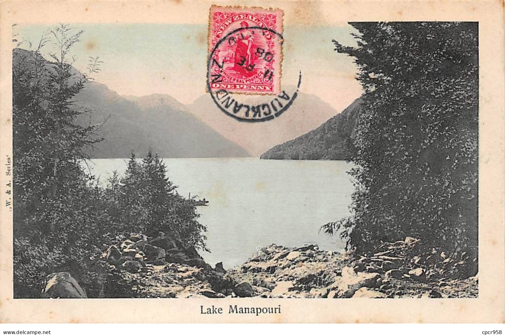 Nouvelle Zélande - N°78874 - Lake Manapouri - Affranchissement DE COMPLAISANCE - New Zealand