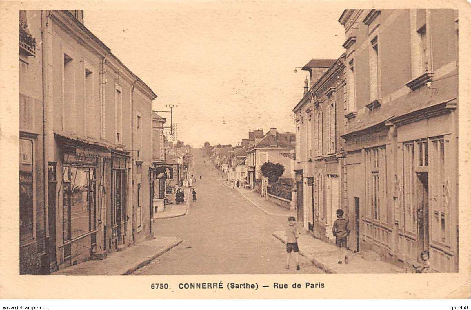 72.AM17381.Connerré.N°6750.Rue De Paris - Connerre