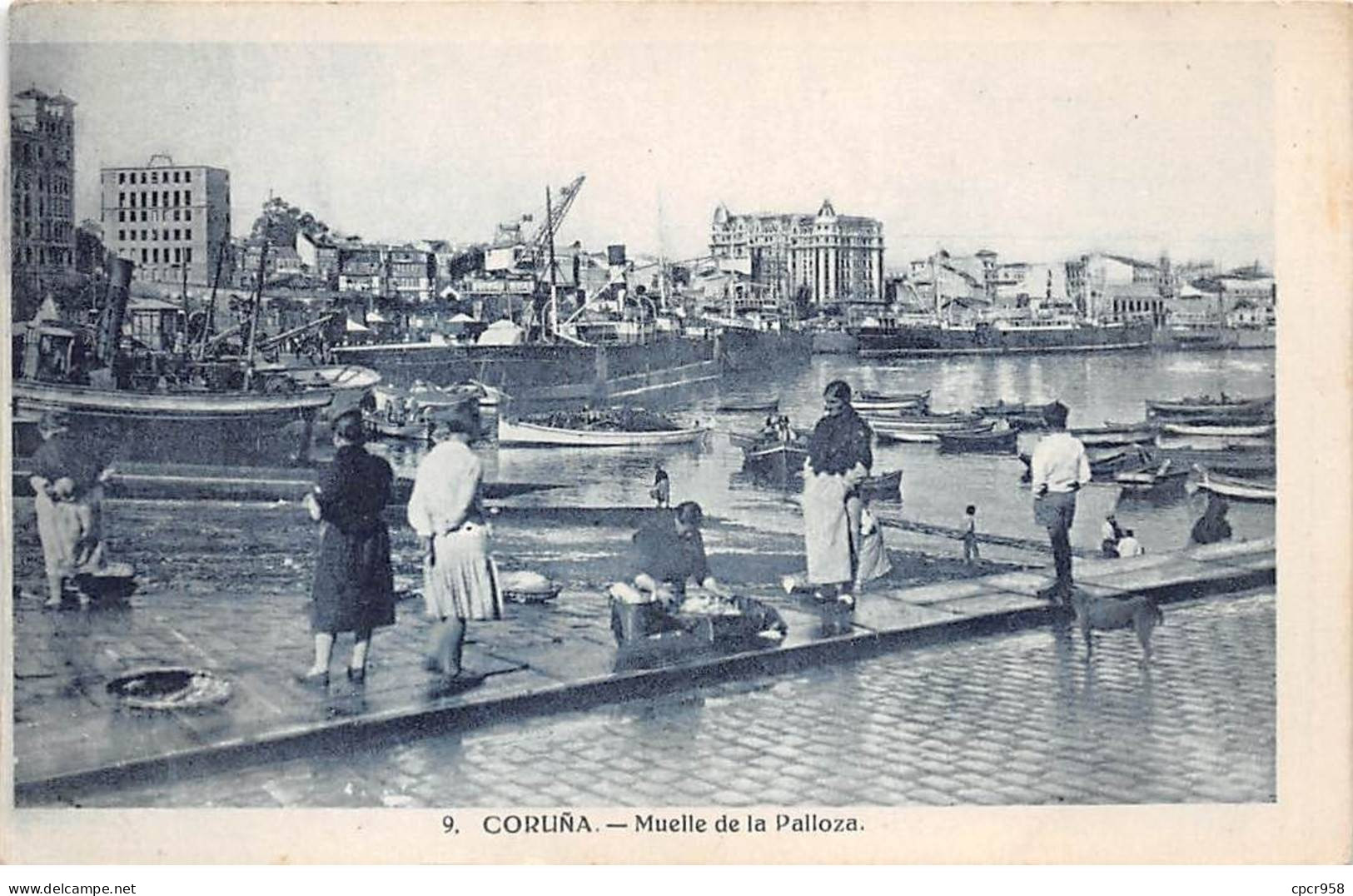 Espagne - N°80126 - CORUNA - Muelle De La Palloza - La Coruña