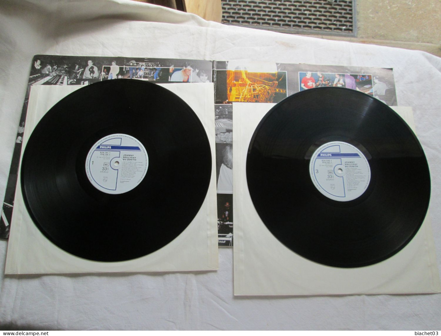 Double Album (33 Tours) De JOHNNY HALLYDAY - Altri & Non Classificati