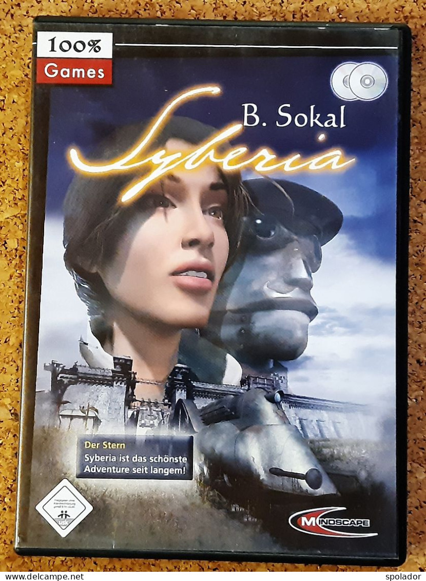 Syberia (B.Sokal)-PC CD-ROM-PC Game-2 Discs-2004-100% Games - Giochi PC