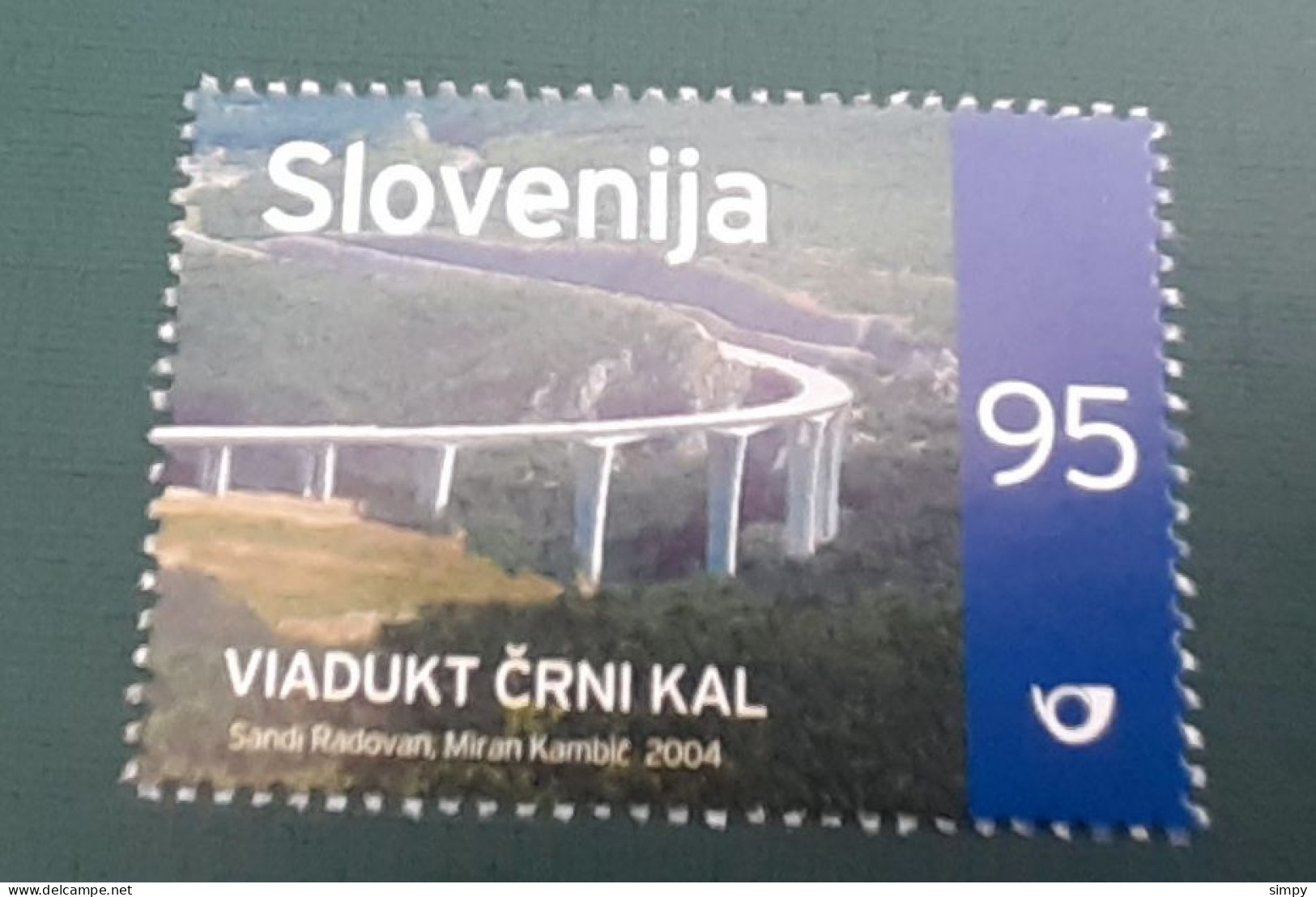 SLOVENIA 2004 Bridges Viadukt Crni Kal Michel 478 MNH - Slovenia