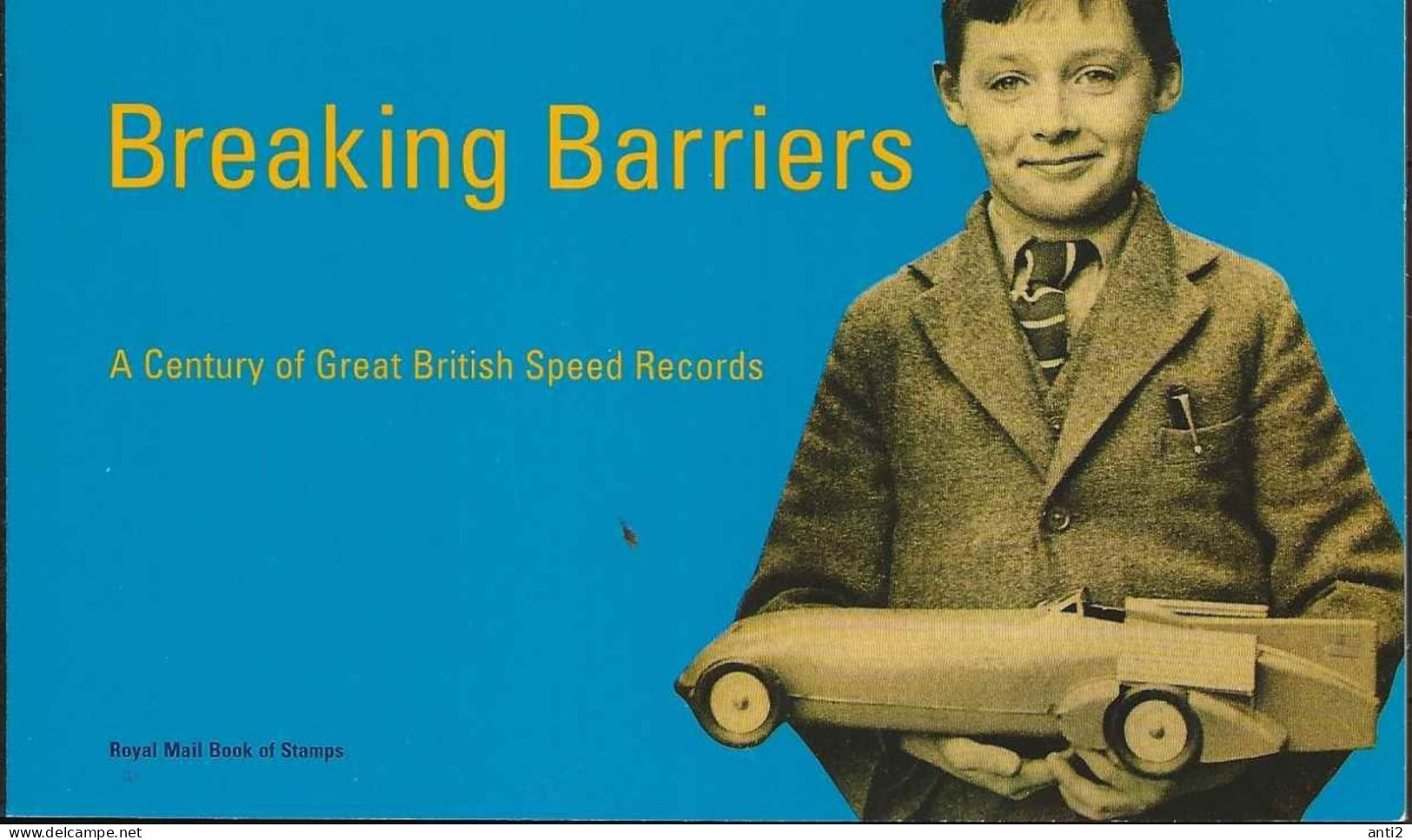 Great Britain 1998 Elizabeth II, Breaking Barriers, Speed Records Prestige Booklet MH 120, MNH(**) - Neufs