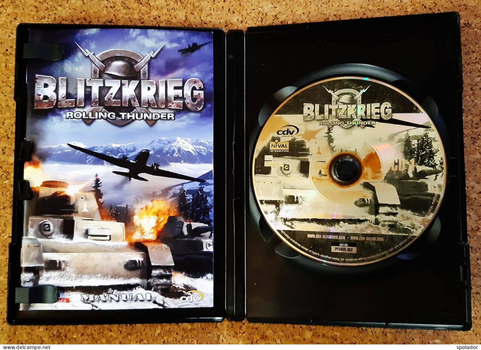 Blitzkrieg Rolling Thunder-PC CD-ROM-PC Game-2 Discs-2004-12+ - Giochi PC