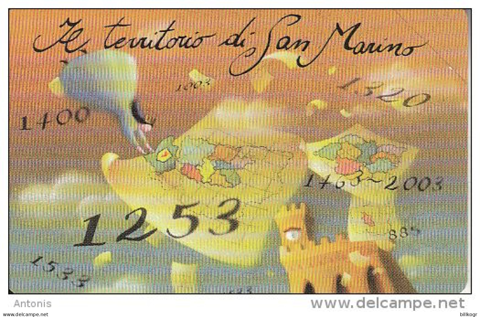 SAN MARINO - Il Territorio Di San Marino(GA), Tirage 6500, 08/03, Mint - San Marino