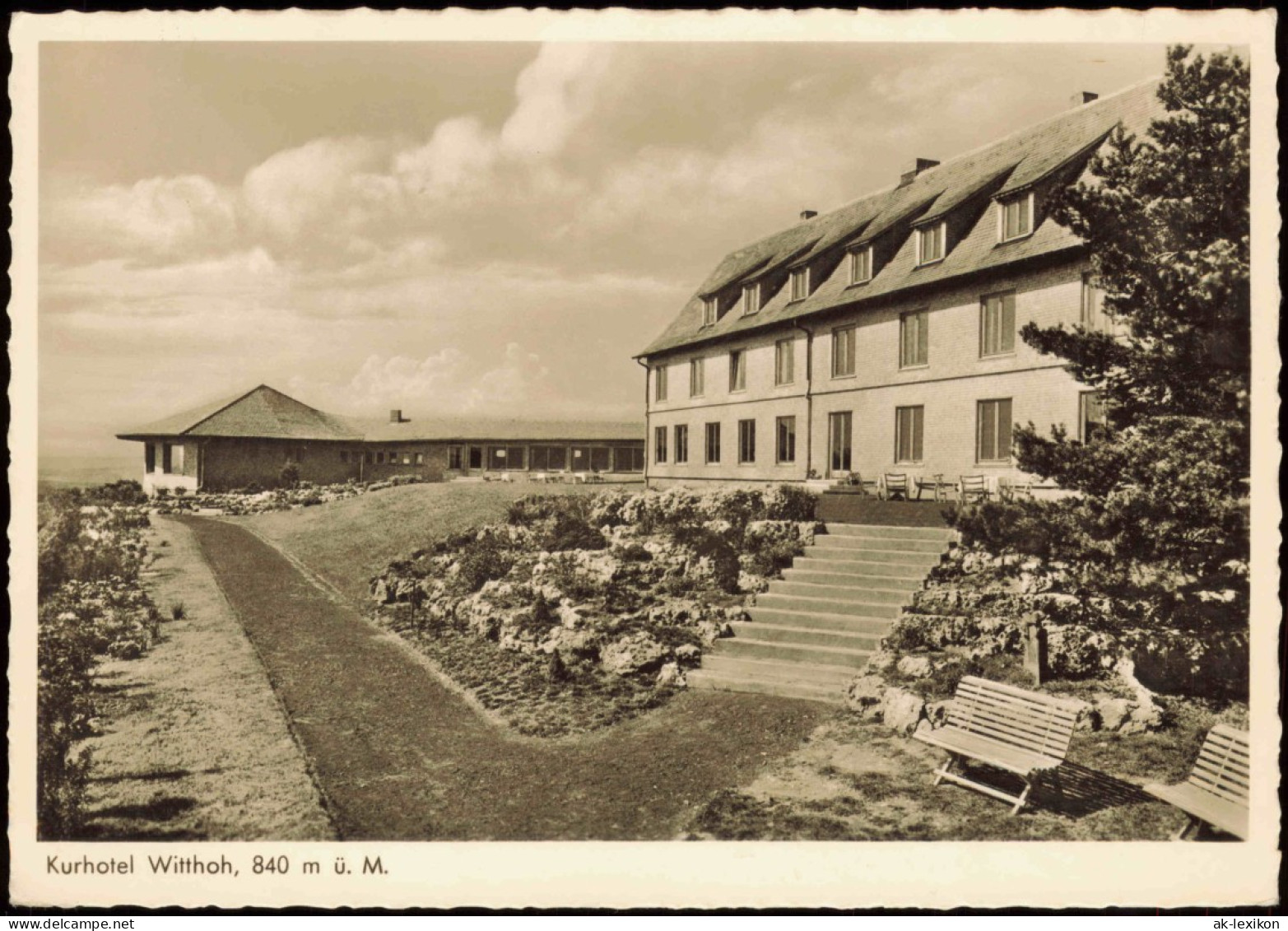 Ansichtskarte Tuttlingen Kurhotel Witthoh, Hattingen B. Tuttlingen 1953 - Tuttlingen