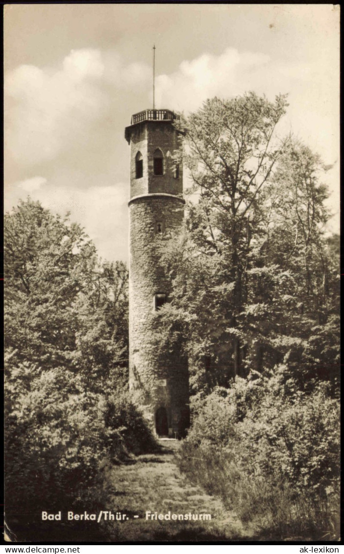 Ansichtskarte Bad Berka Friedensturm Zur DDR-Zeit 1972 - Bad Berka