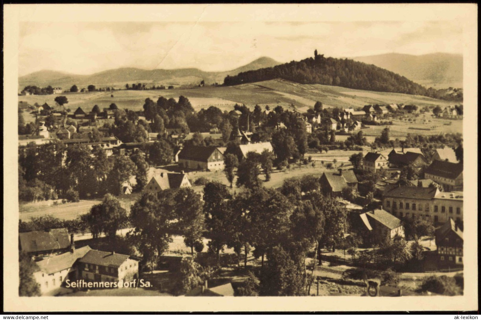 Ansichtskarte Seifhennersdorf Panorama-Ansicht Zur DDR-Zeit 1954 - Seifhennersdorf